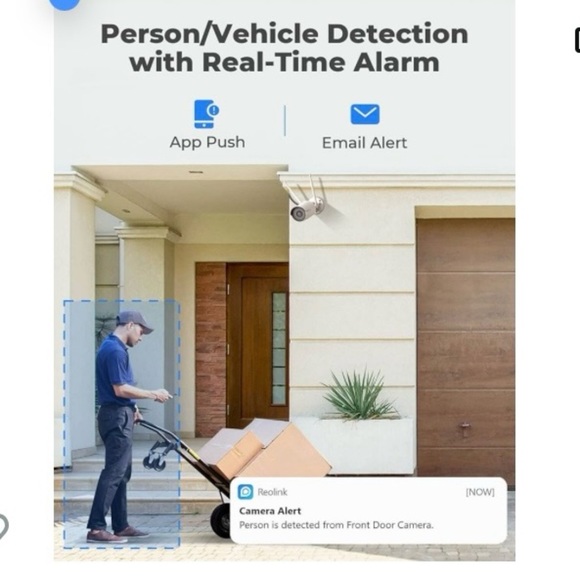 REOLINK RLC-410W - Security Camera Outdoor 4MP WiFi Security System Ap free - Picture 6 of 11